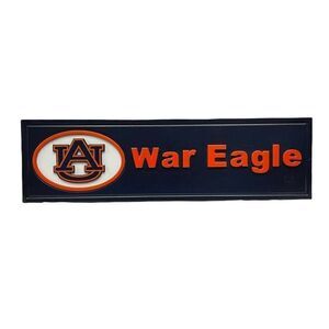 Auburn War Eagle NCAA wooden Sign 23” SEC Mancave decor‎